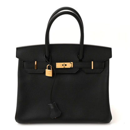 Hermes Epsom Birkin 30 Black 1 of 11