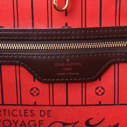 Louis Vuitton Damier Ebene Neverfull MM 5 of 9