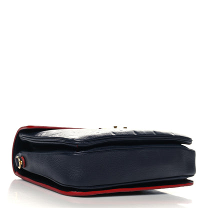 Louis Vuitton Empreinte Pochette Metis Marine Rouge 4 of 11
