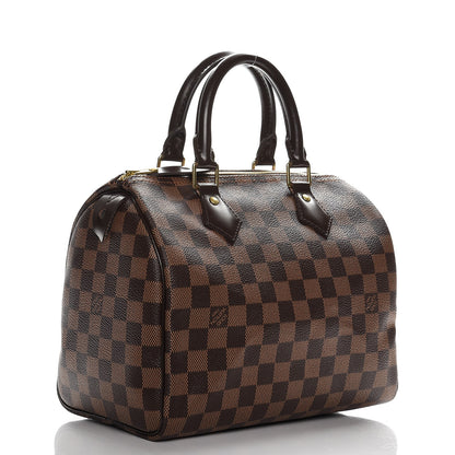 Louis Vuitton Damier Ebene Speedy 25 3 of 8
