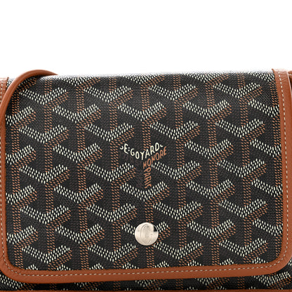 Goyard Goyardine Plumet Wallet Clutch Black Gold 8 of 13