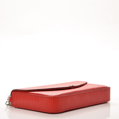 Louis Vuitton Epi Pochette Felicie Coquelicot 4 of 7