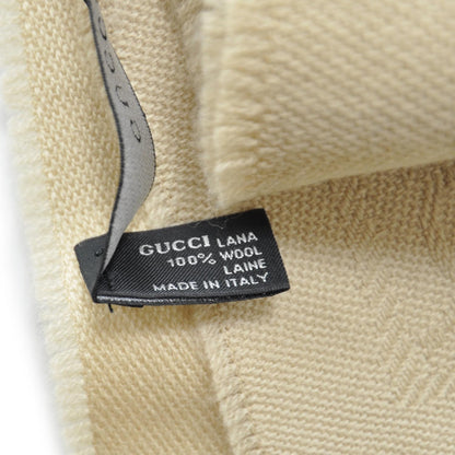 Gucci Wool Monogram Shawl Scarf 4 of 4