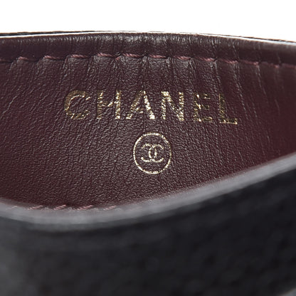 Chanel Caviar Quilted Card Holder Black 6 of 10