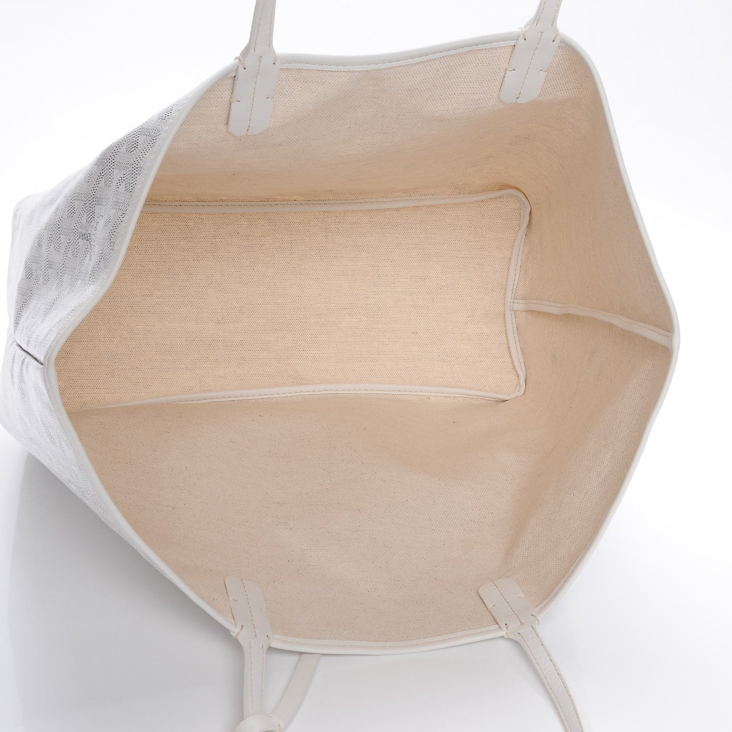 Goyardine Saint Louis PM White