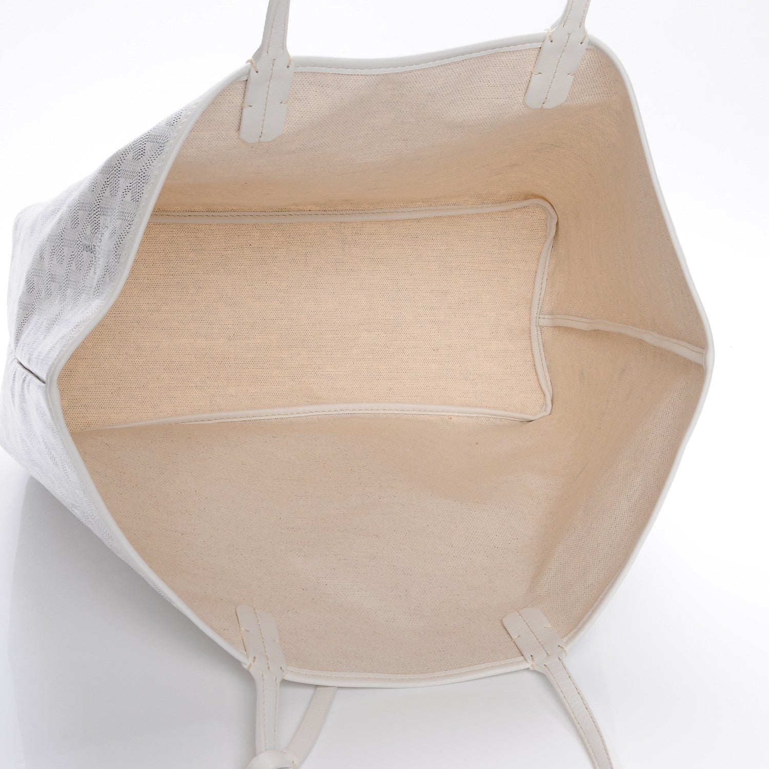 Goyard Goyardine Saint Louis PM White 9 of 9