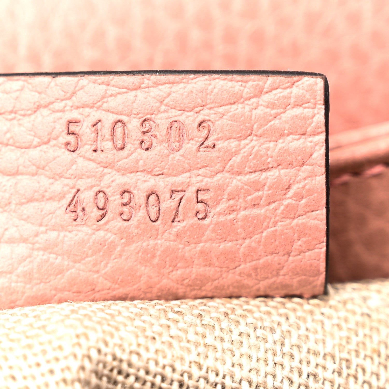 Gucci Dollar Calfskin Interlocking G Top Handle Shoulder Bag Soft Pink 7 of 11