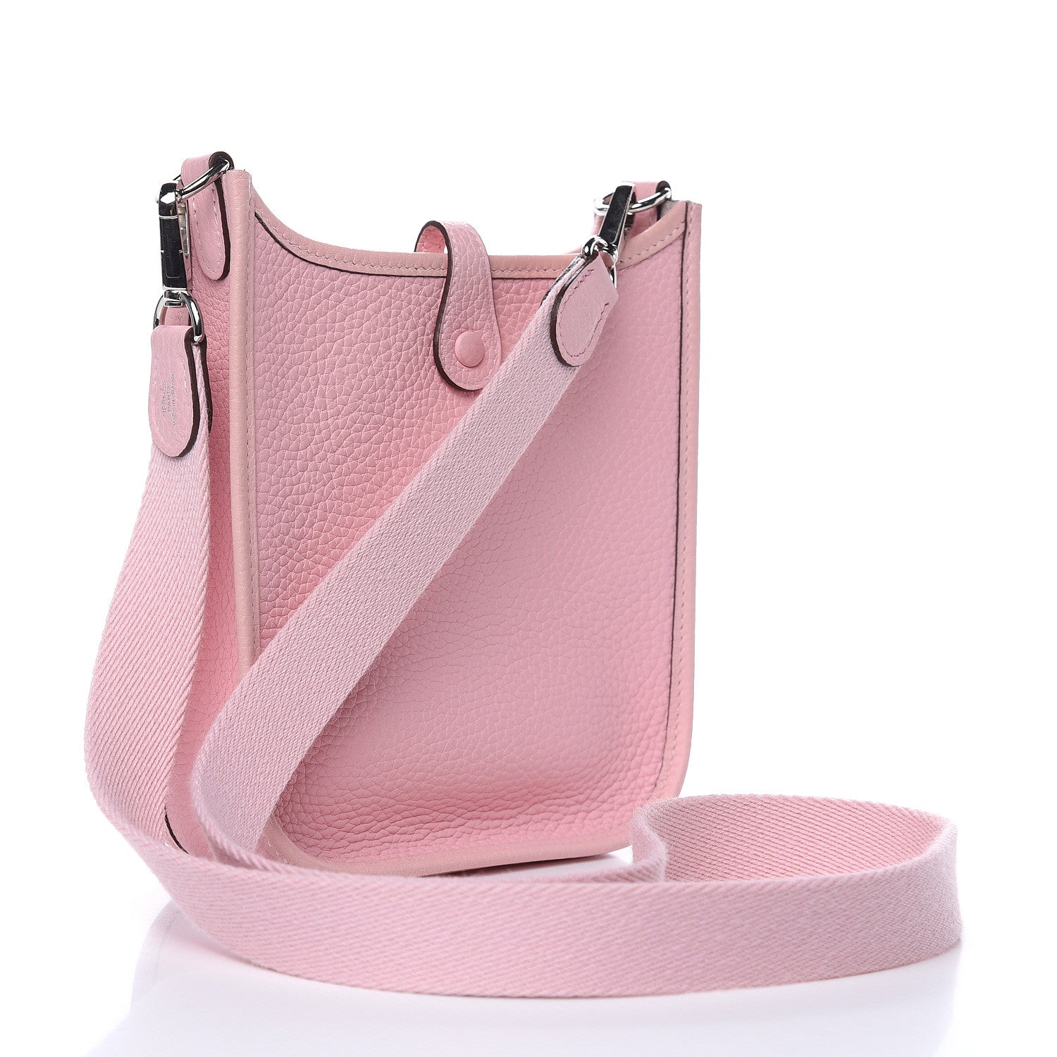 Hermes Taurillon Clemence Evelyne TPM Rose Sakura 3 of 11