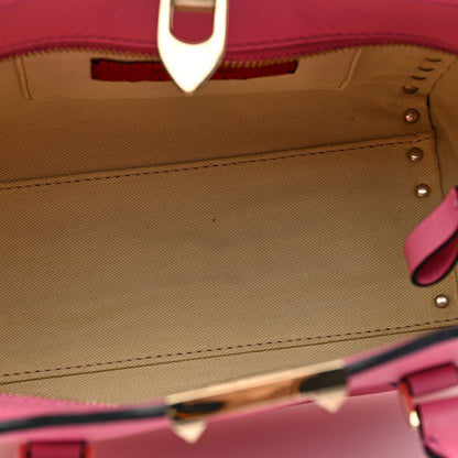 Valentino Garavani Vitello Mini Rockstud Double Handle Tote Peony 5 of 10