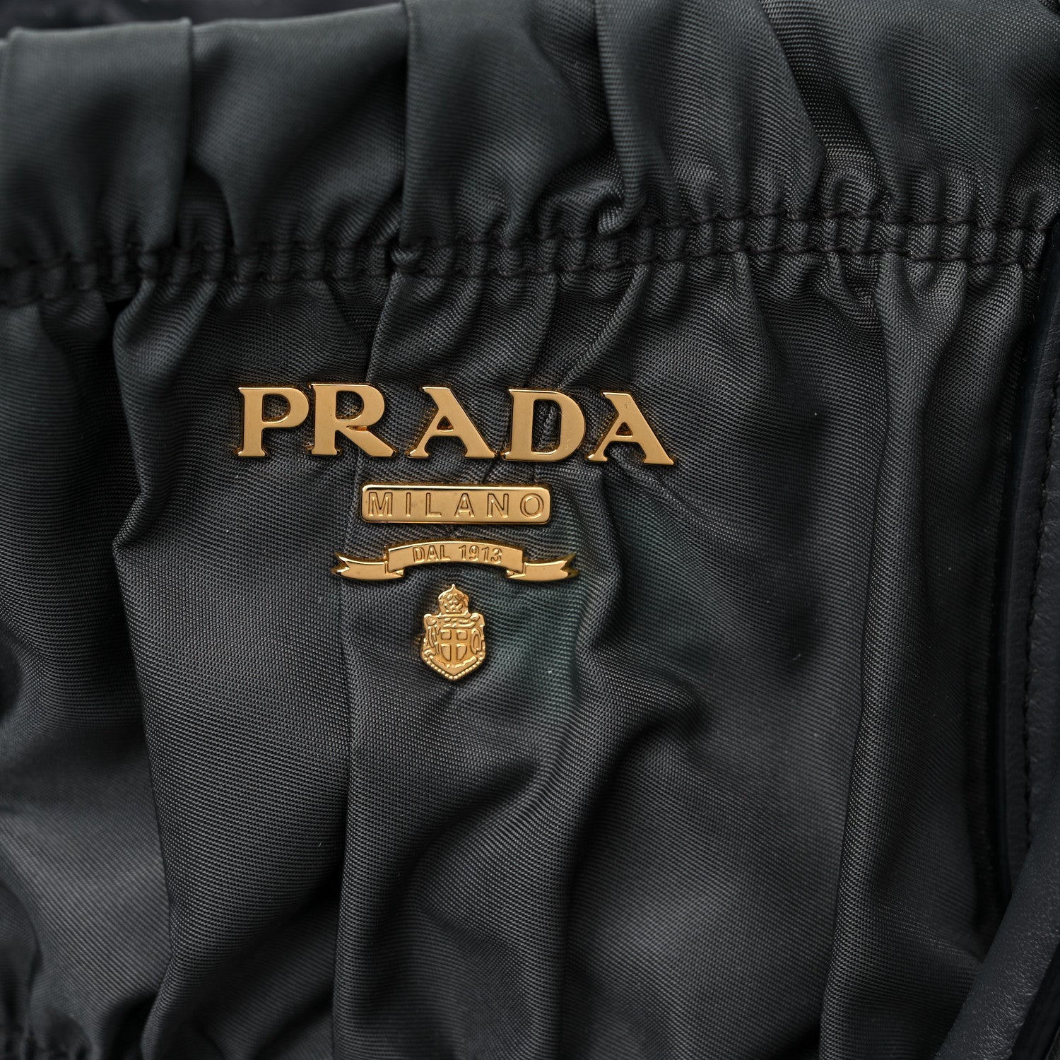 Prada Tessuto Nylon Gaufre Tote Fumo 22 of 26