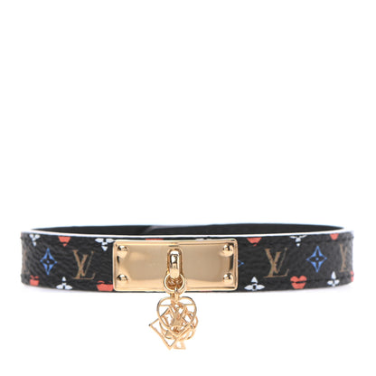 Louis Vuitton Game On Bracelet 17 Black 1 of 7