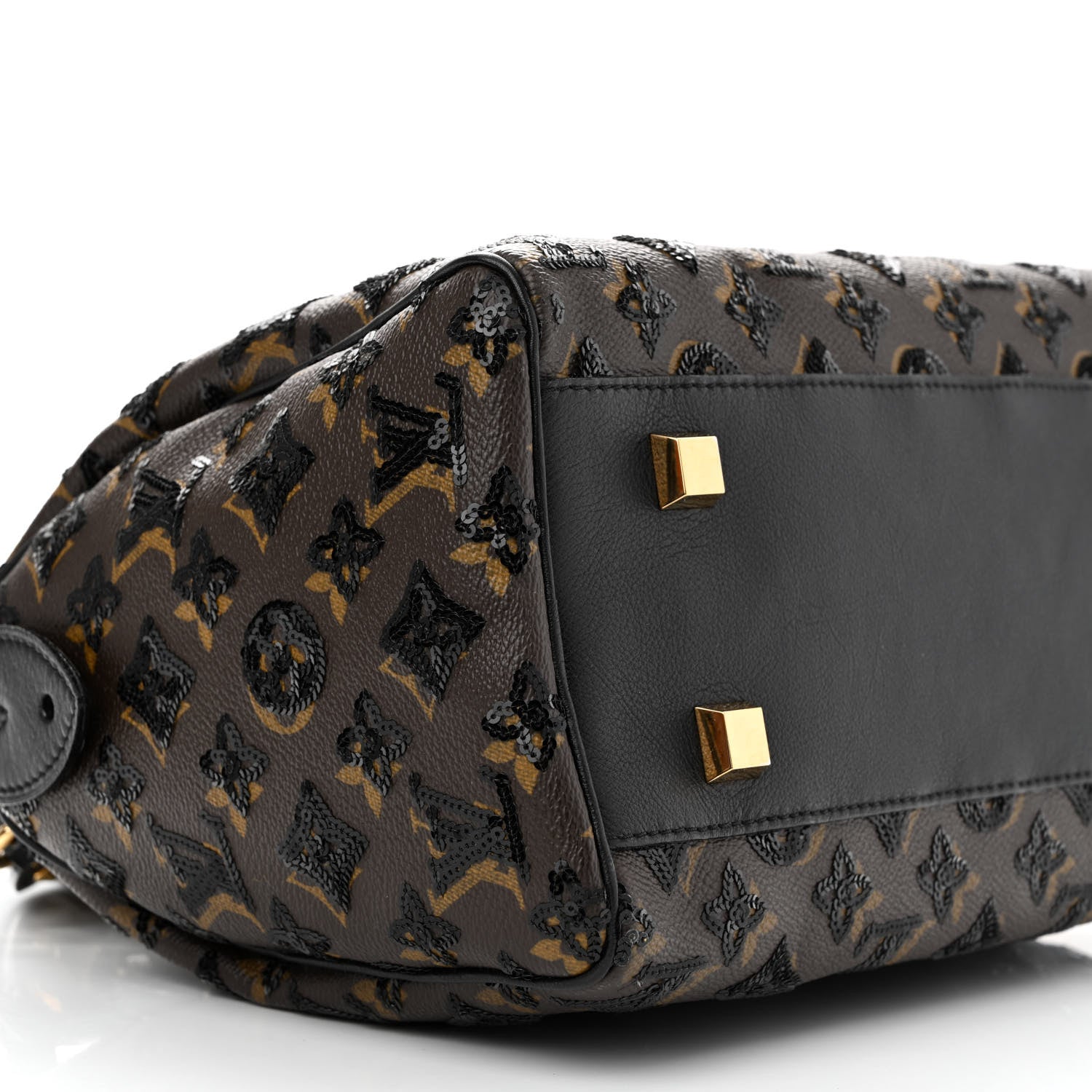Louis Vuitton Monogram Sequins Eclipse Speedy 28 Black 8 of 9