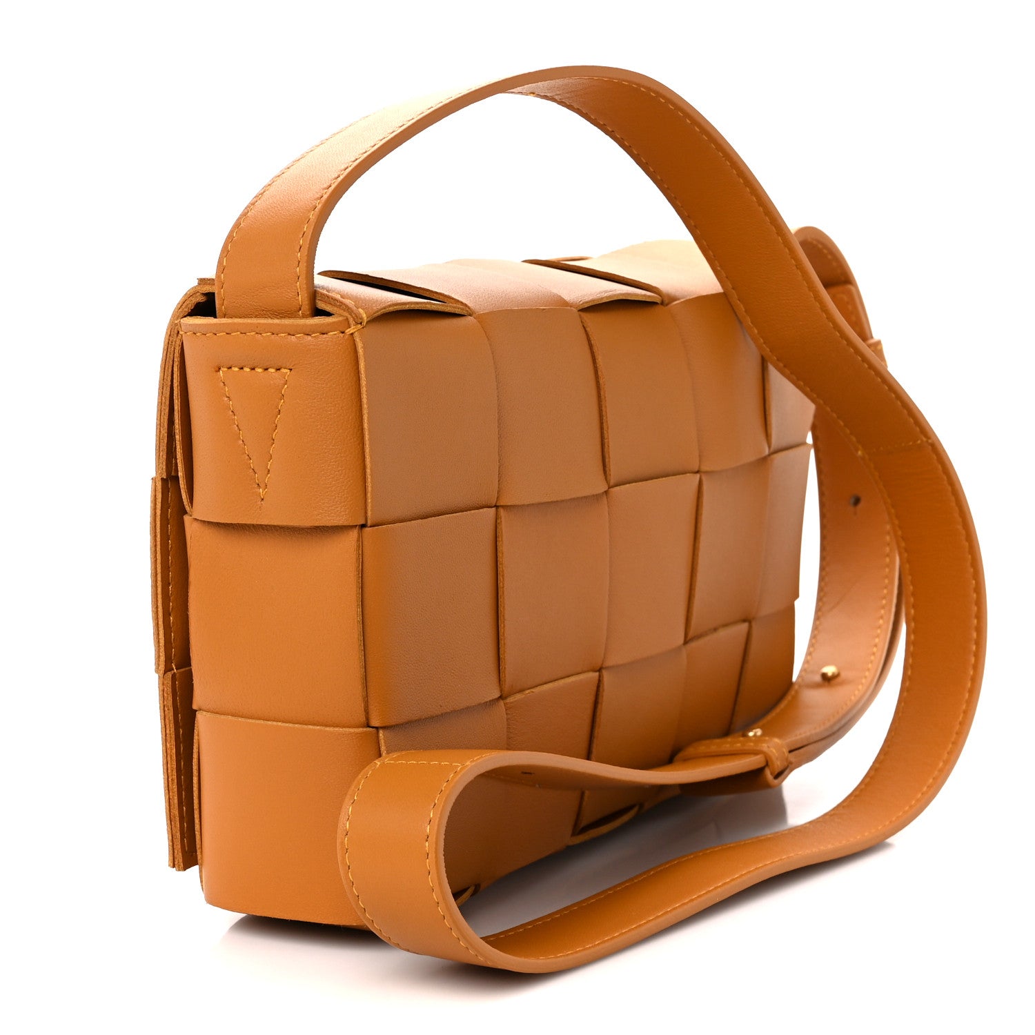 Bottega Veneta Lambskin Maxi Intrecciato Cassette Crossbody Bag Cob 3 of 12