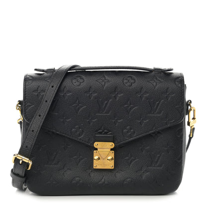 Louis Vuitton Empreinte Pochette Metis Black 1 of 14
