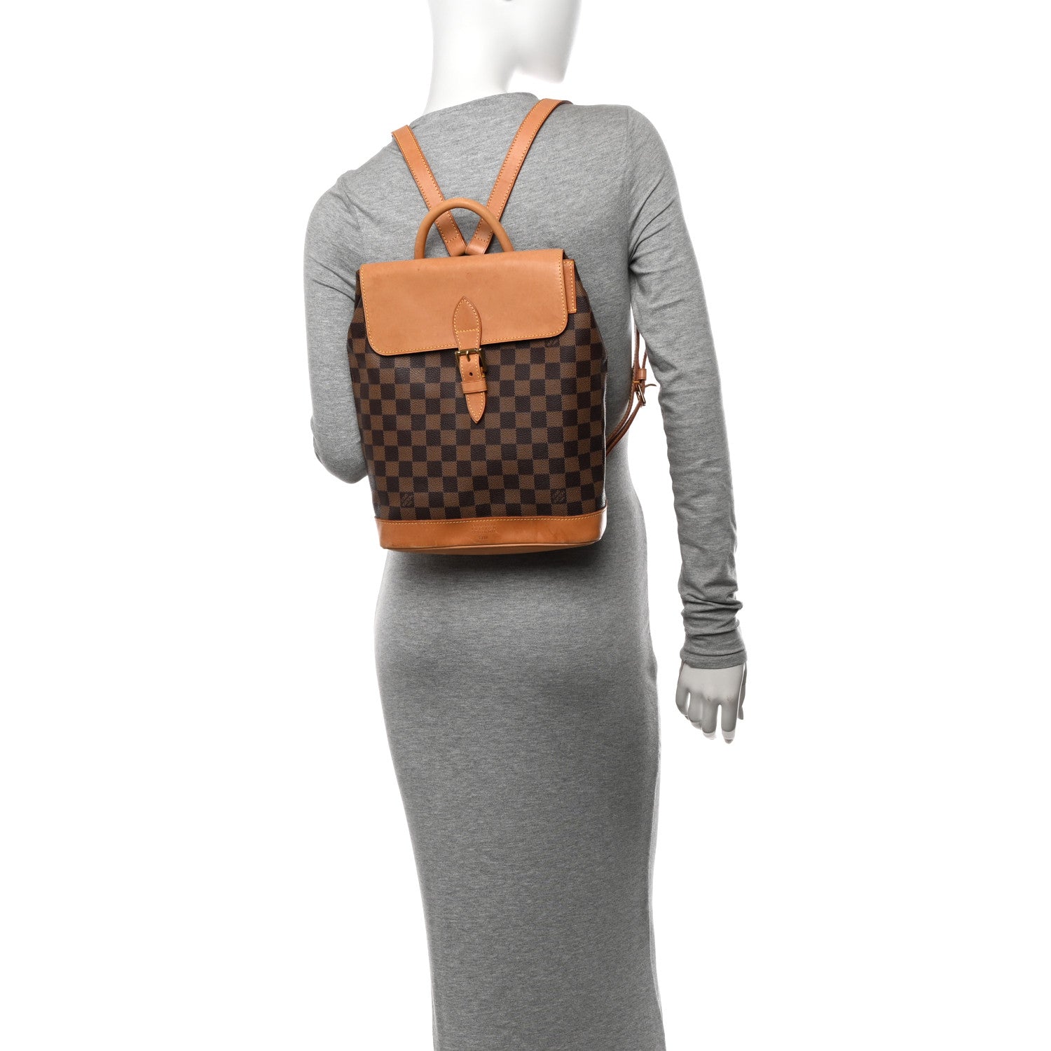 Louis Vuitton Damier Ebene Soho Centenaire Backpack 2 of 18