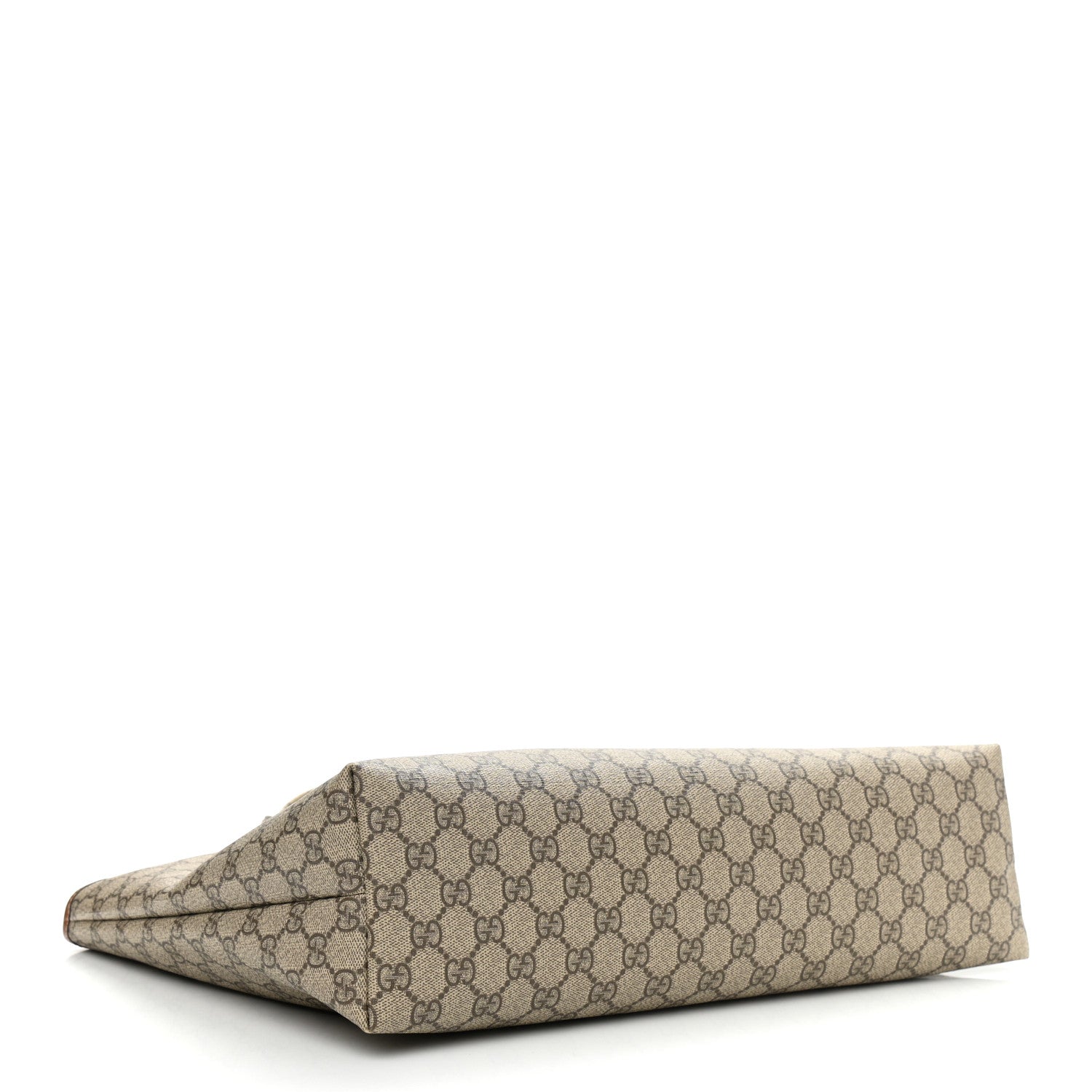 Gucci GG Plus Monogram Medium Signature Web Loop Tote Brown 4 of 12