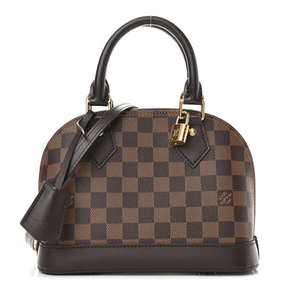 Louis Vuitton Damier Ebene Alma BB 1 of 8