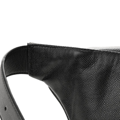 Saint Laurent Grain De Poudre Monogram Belt Bag Black 11 of 12