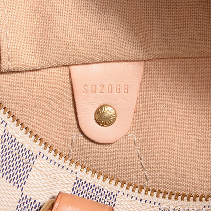 Louis Vuitton Damier Azur Speedy 25 6 of 7