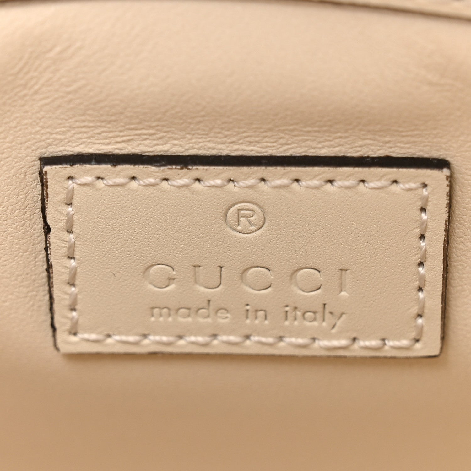 Gucci Calfskin Quilted Small Deco Shoulder Bag Mystic White 6 of 14