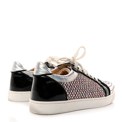 Christian Louboutin Patent Womens Vieira Spiked Flat Comete Sneakers 38.5 Multicolor 4 of 8