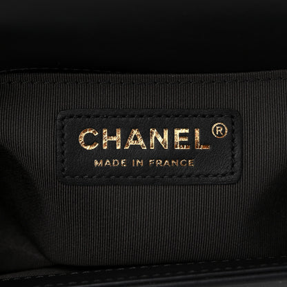 Chanel Calfskin Quilted Small Boy Flap Dark Grey 6 of 11