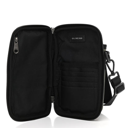 Balenciaga Nylon Explorer Crossbody Dark Green 5 of 9