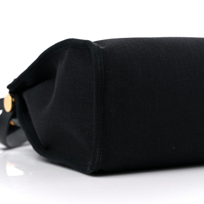 Hermes Toile Herbag Zip PM 31 Black 9 of 12