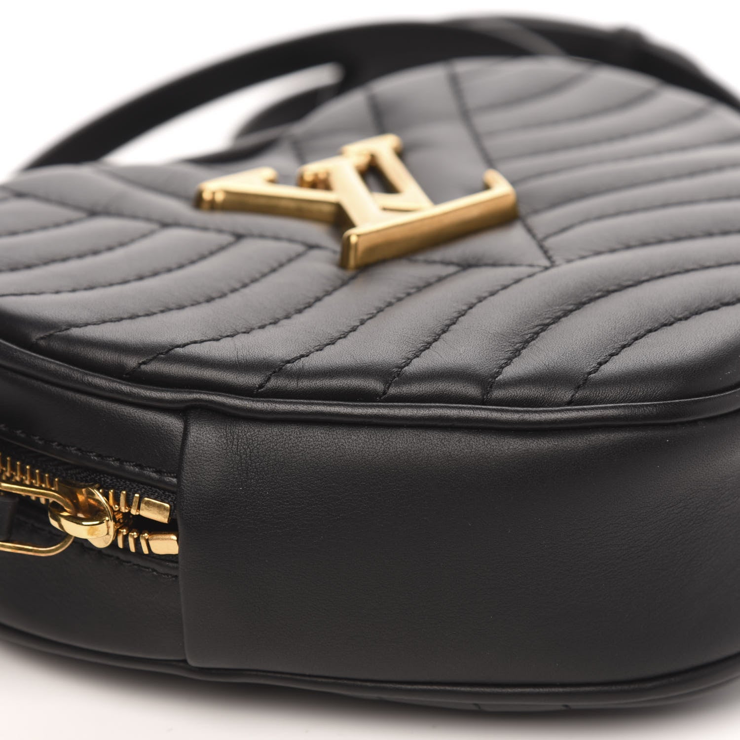 Louis Vuitton Calfskin New Wave Heart Bag Black 7 of 10