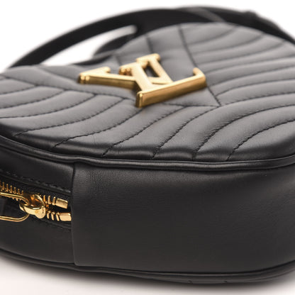Louis Vuitton Calfskin New Wave Heart Bag Black 7 of 10