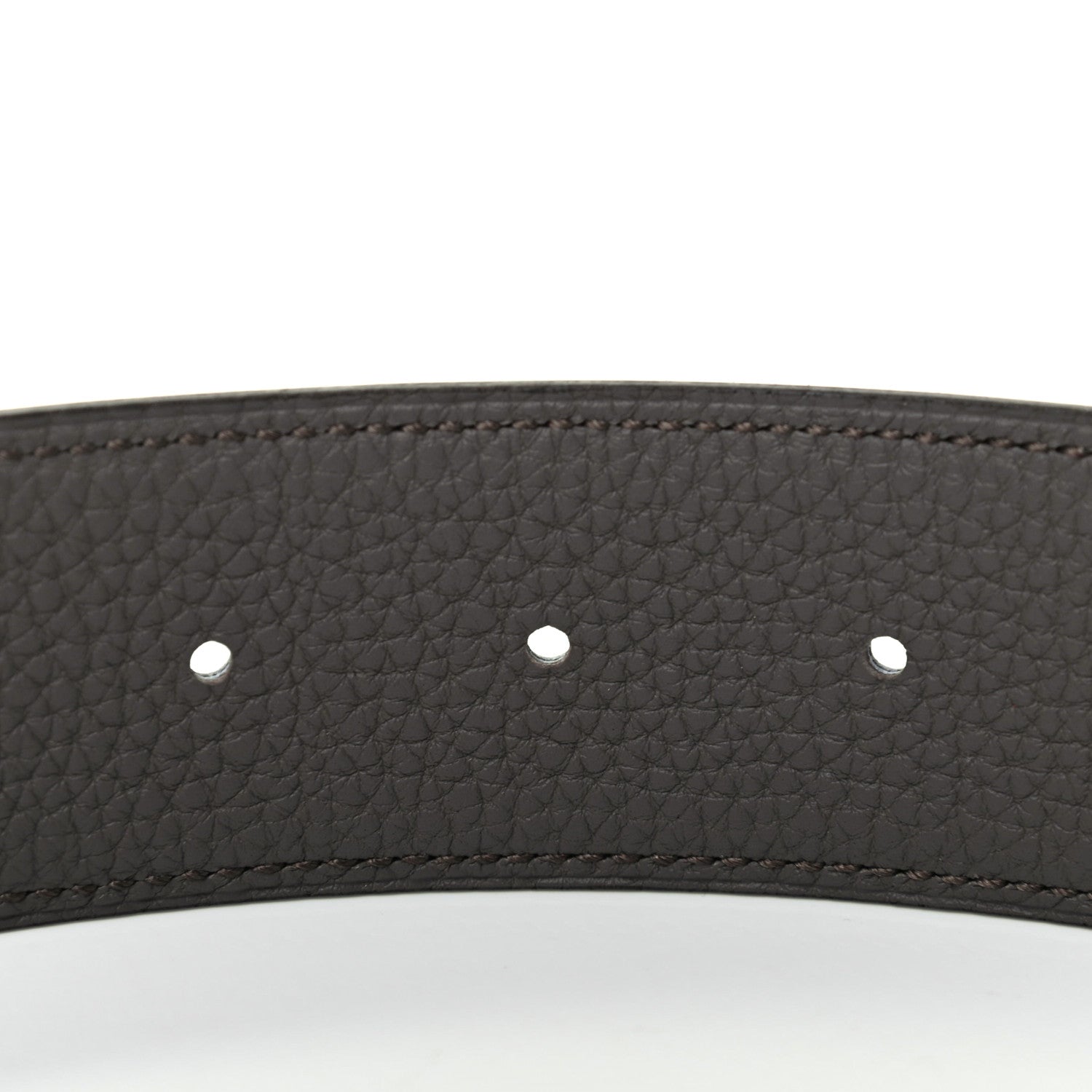 Hermes Box Togo 42mm Constance H Belt 100 Black Etain 4 of 7