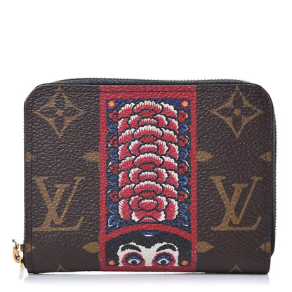 Louis Vuitton Monogram Kabuki Zippy Coin Purse 1 of 9