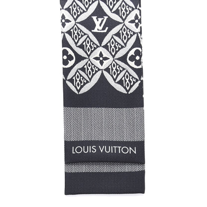 Louis Vuitton Silk Since 1854 Bandeau Black 3 of 4