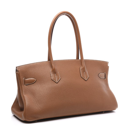 Hermes Togo JPG Shoulder Birkin II 42 Gold 2 of 13