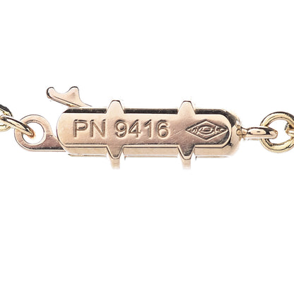 Cartier 18K Yellow Gold Diamond Hearts And Symbols Pendant Necklace 6 of 7