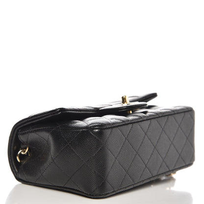 Chanel Caviar Quilted Mini Rectangular Flap Black 4 of 14