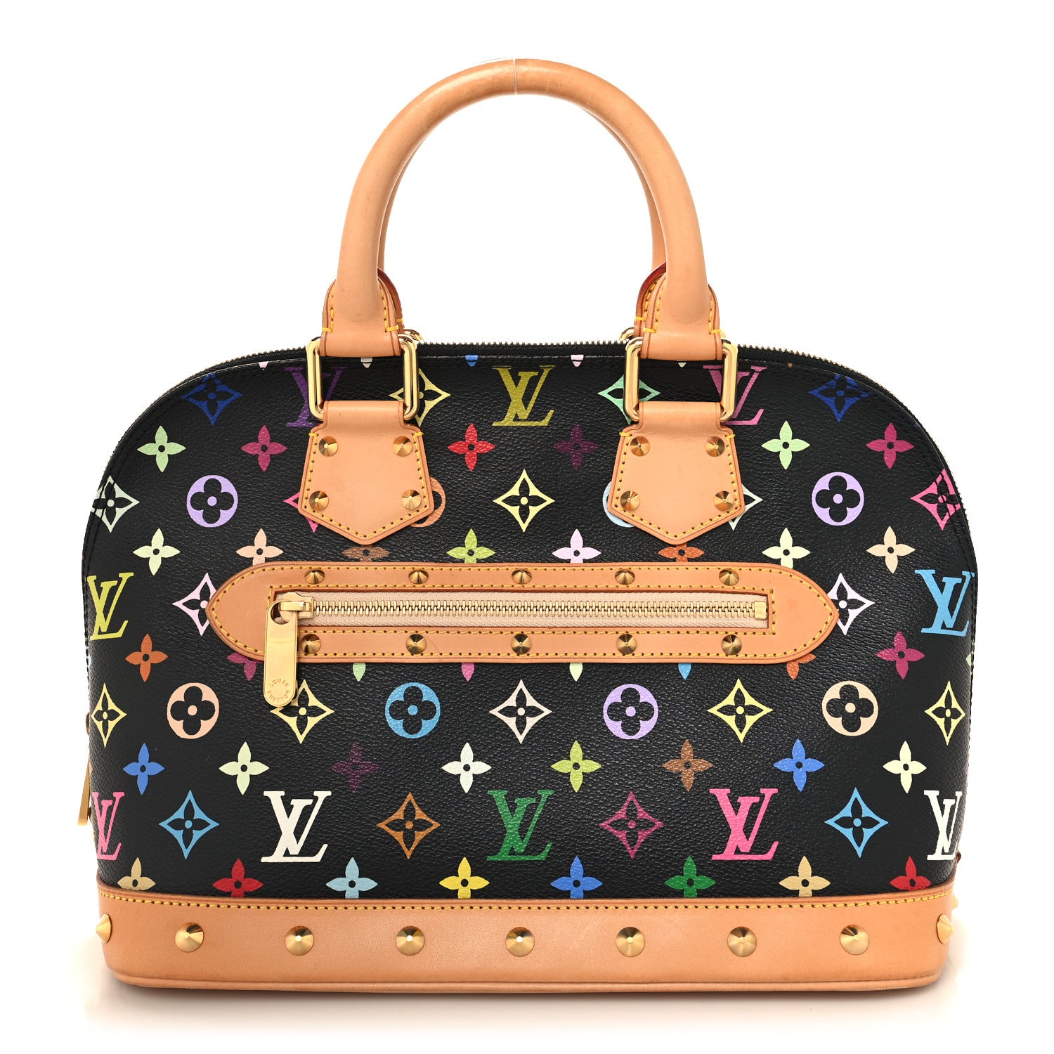 Louis Vuitton Monogram Multicolor Alma Black 1 of 10