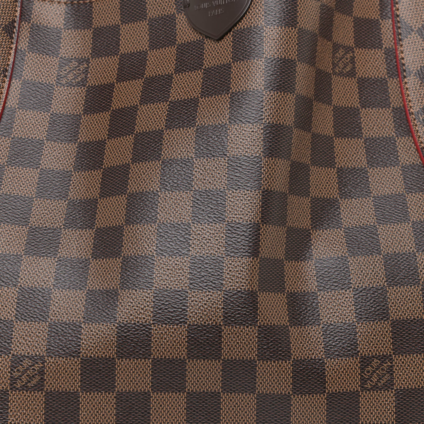 Damier Ebene Caissa Hobo Cherry
