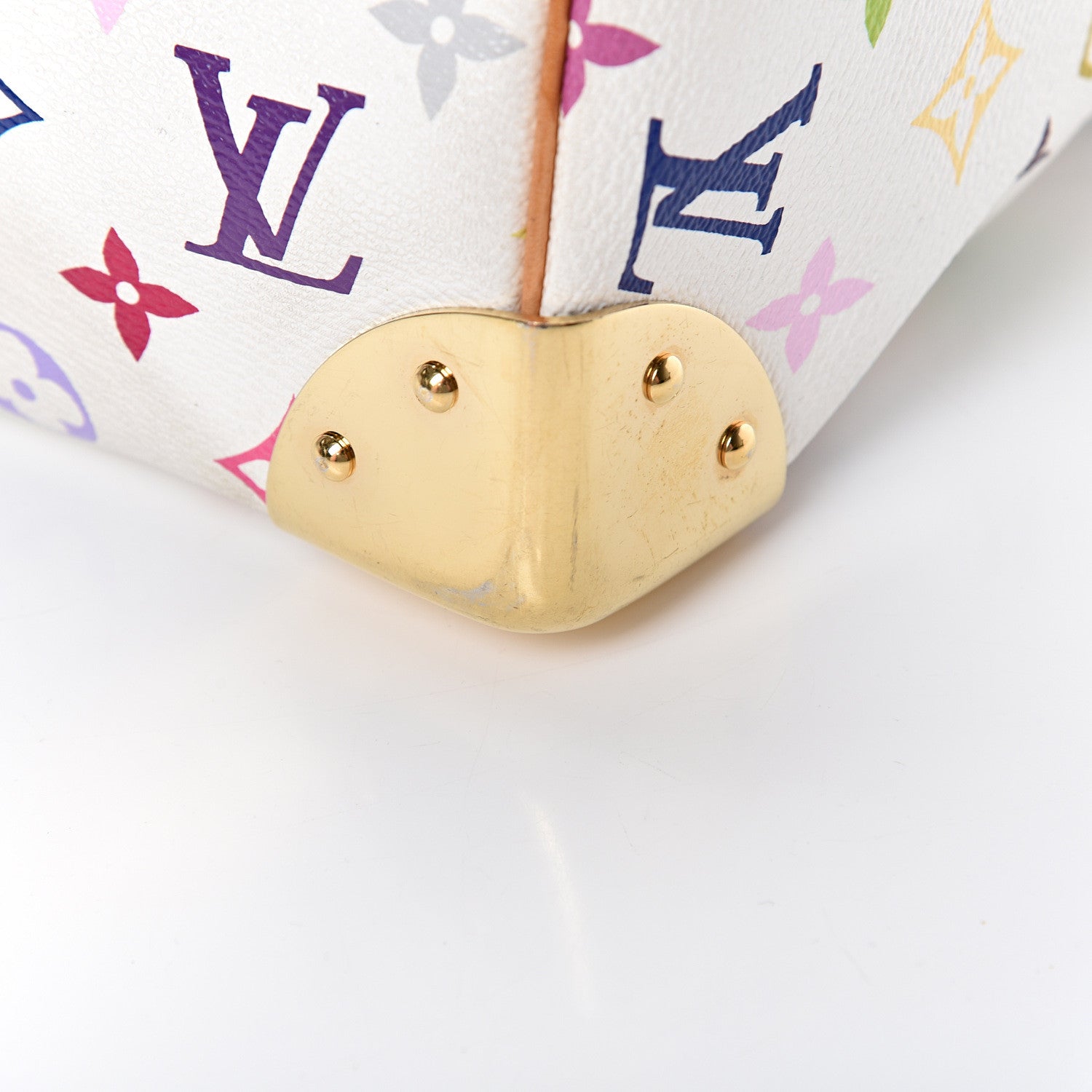 Louis Vuitton Monogram Multicolor Speedy 30 White 9 of 18