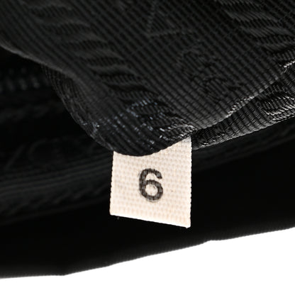 Prada Nylon Vela Medium Backpack Black 7 of 10