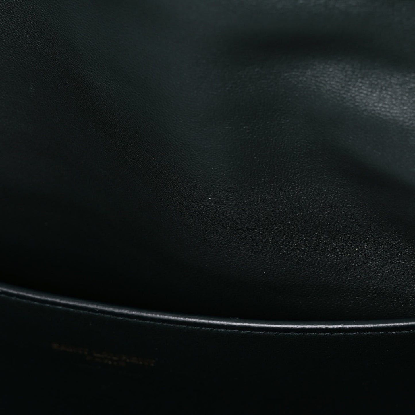Smooth Calfskin Suede Medium Reversible Monogram Kate Satchel Dark Forest