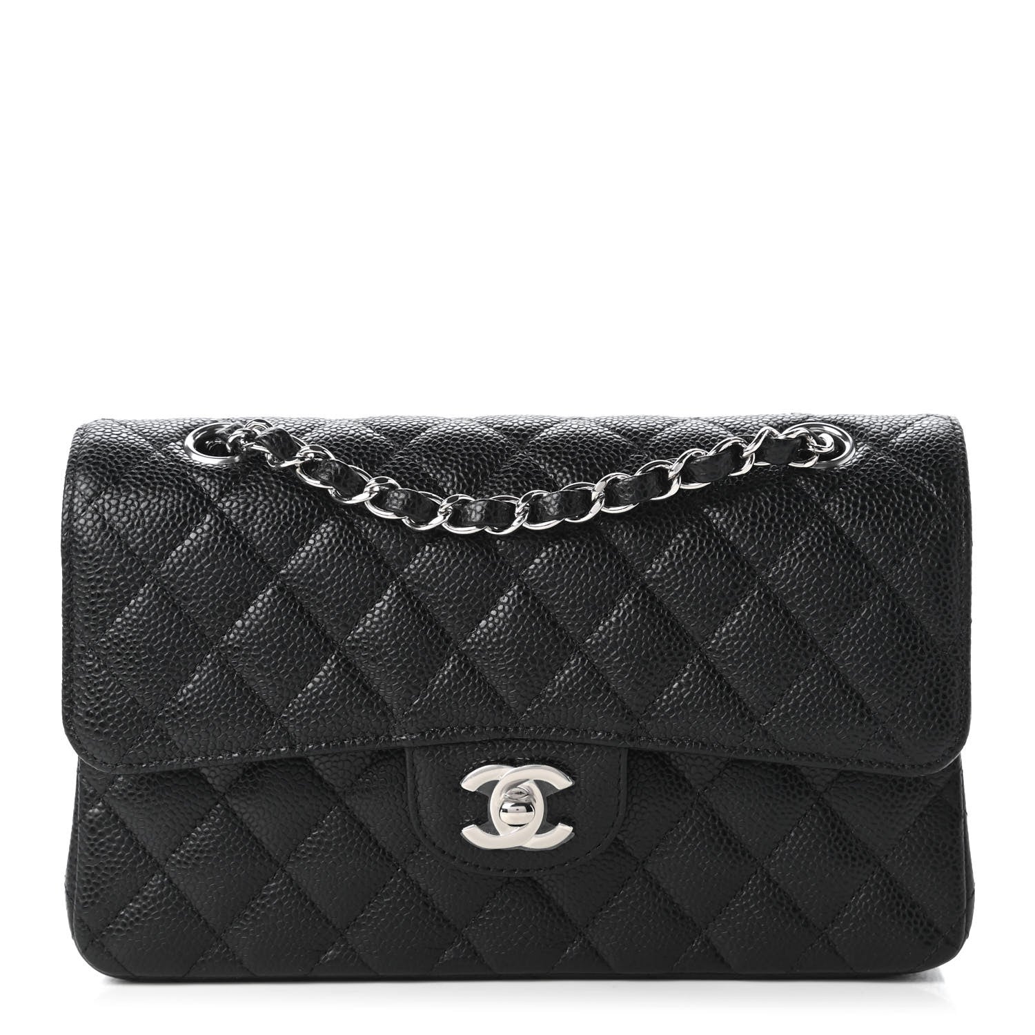 Chanel Caviar Quilted Small Double Flap Black 1 of 11
