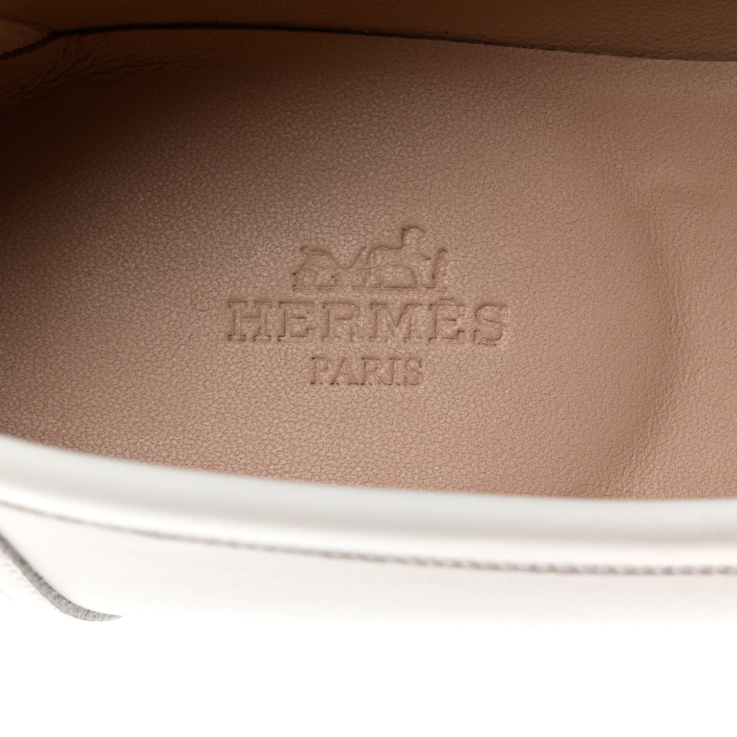 Goatskin Womens Royal Loafers 38 Multicolor White