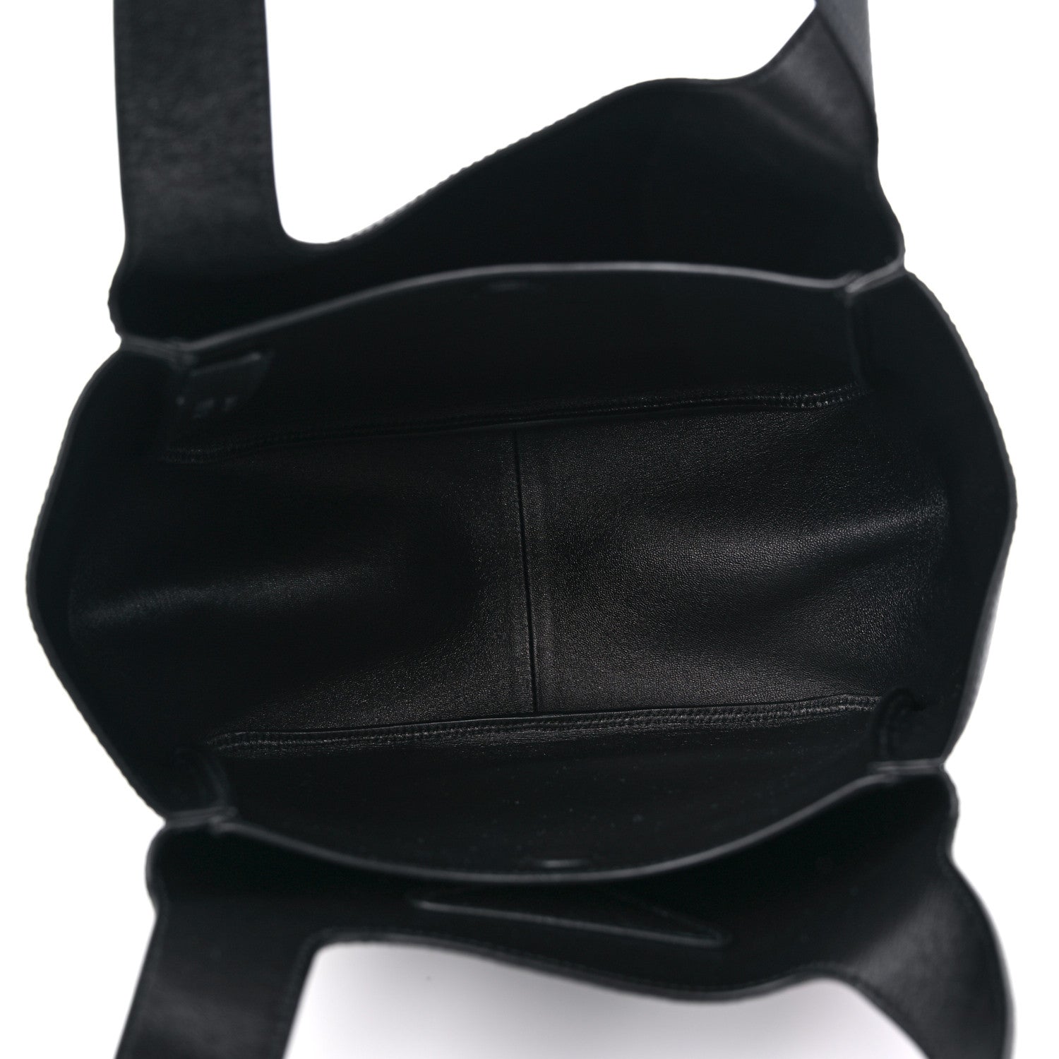 Prada Vitello Daino Soft Medium Dynamique Tote Black 5 of 8