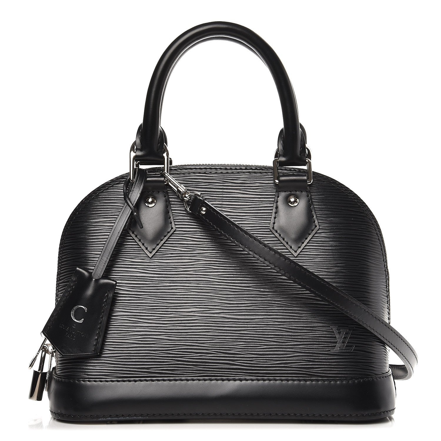 Louis Vuitton Epi Alma BB Black 1 of 9