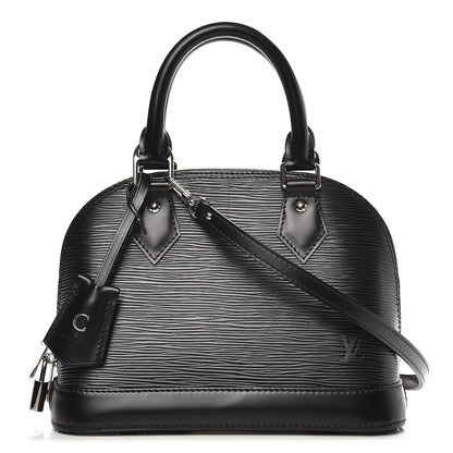 Louis Vuitton Epi Alma BB Black 1 of 9