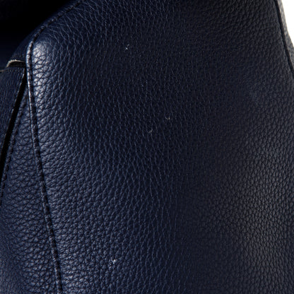 Loewe Calfskin Small Puzzle Bag Midnight Blue Black 7 of 8