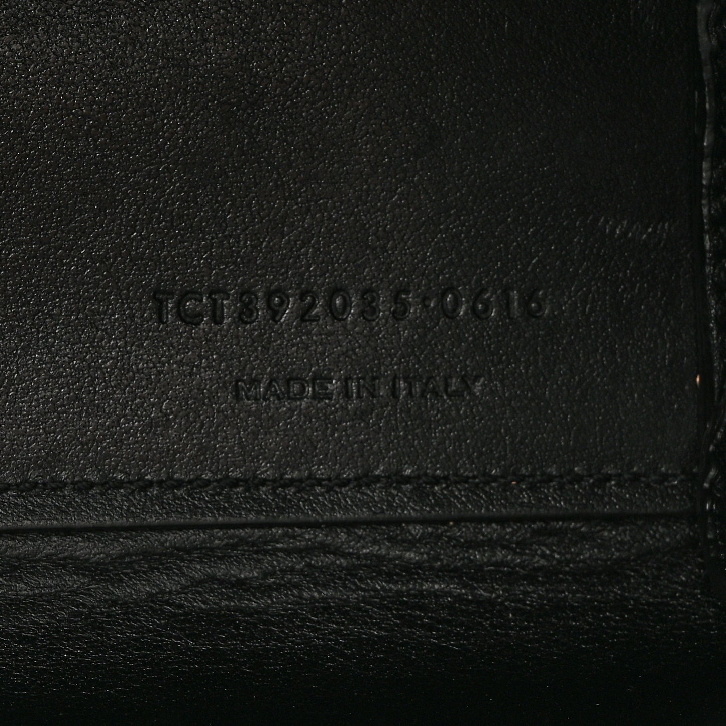 Grained Calfskin Nano Sac De Jour Black