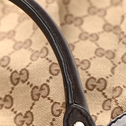 Gucci Monogram Medium Sukey Tote Dark Brown 13 of 14