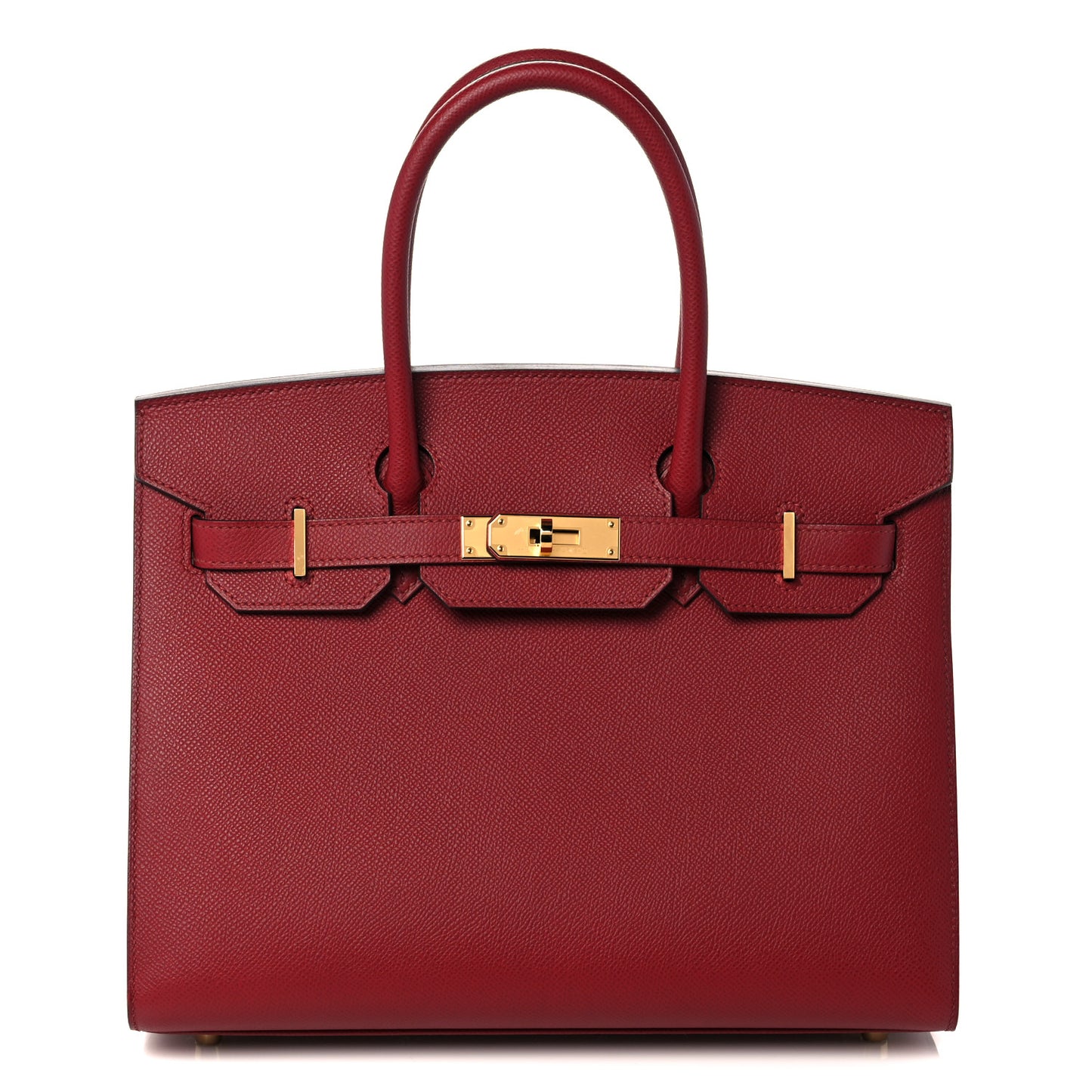 Epsom Birkin Sellier 30 Rouge Grenat